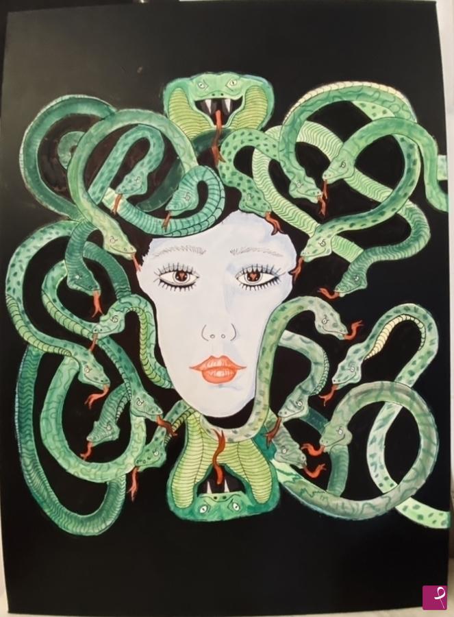 quadri in vendita online - Medusa 