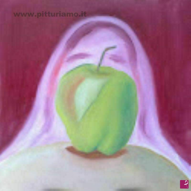 quadri in vendita online - Mela madre -  Apple mother