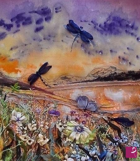 quadri in vendita online - Melody of the Sunset