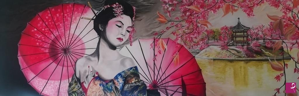 quadri in vendita online - Memorie di una Geisha