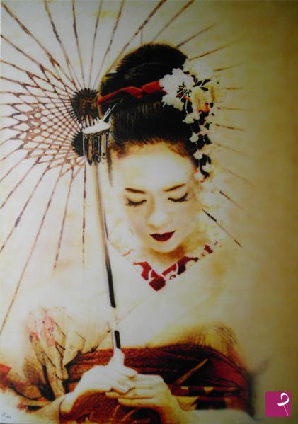 quadri in vendita online - Memory of geisha