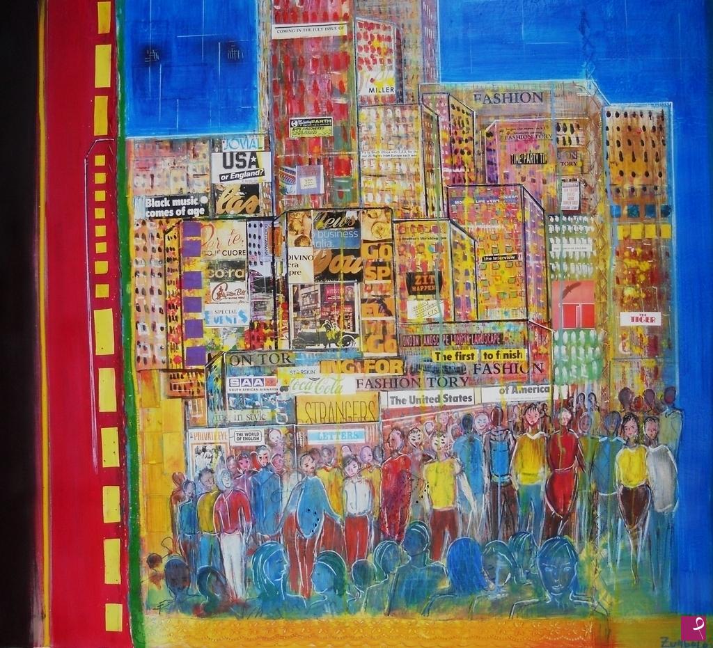 quadri in vendita online - Men & the cities
