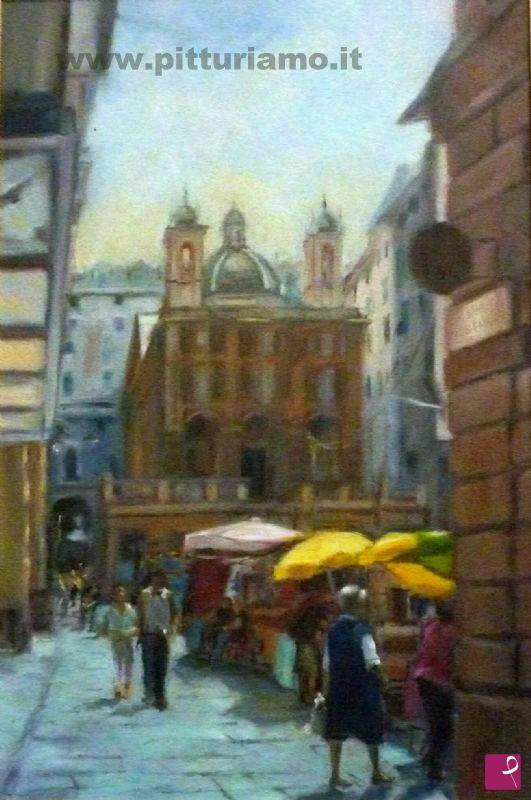 quadri in vendita online - Mercatino di piazza Banchi