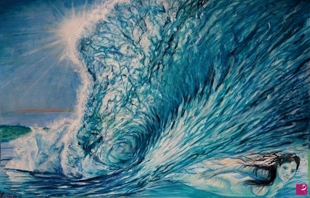 quadri in vendita online - Mermaid 2
