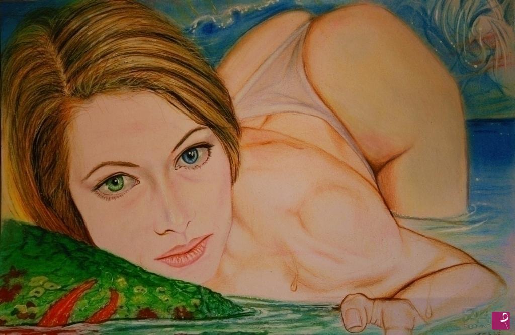 quadri in vendita online - Mermaid