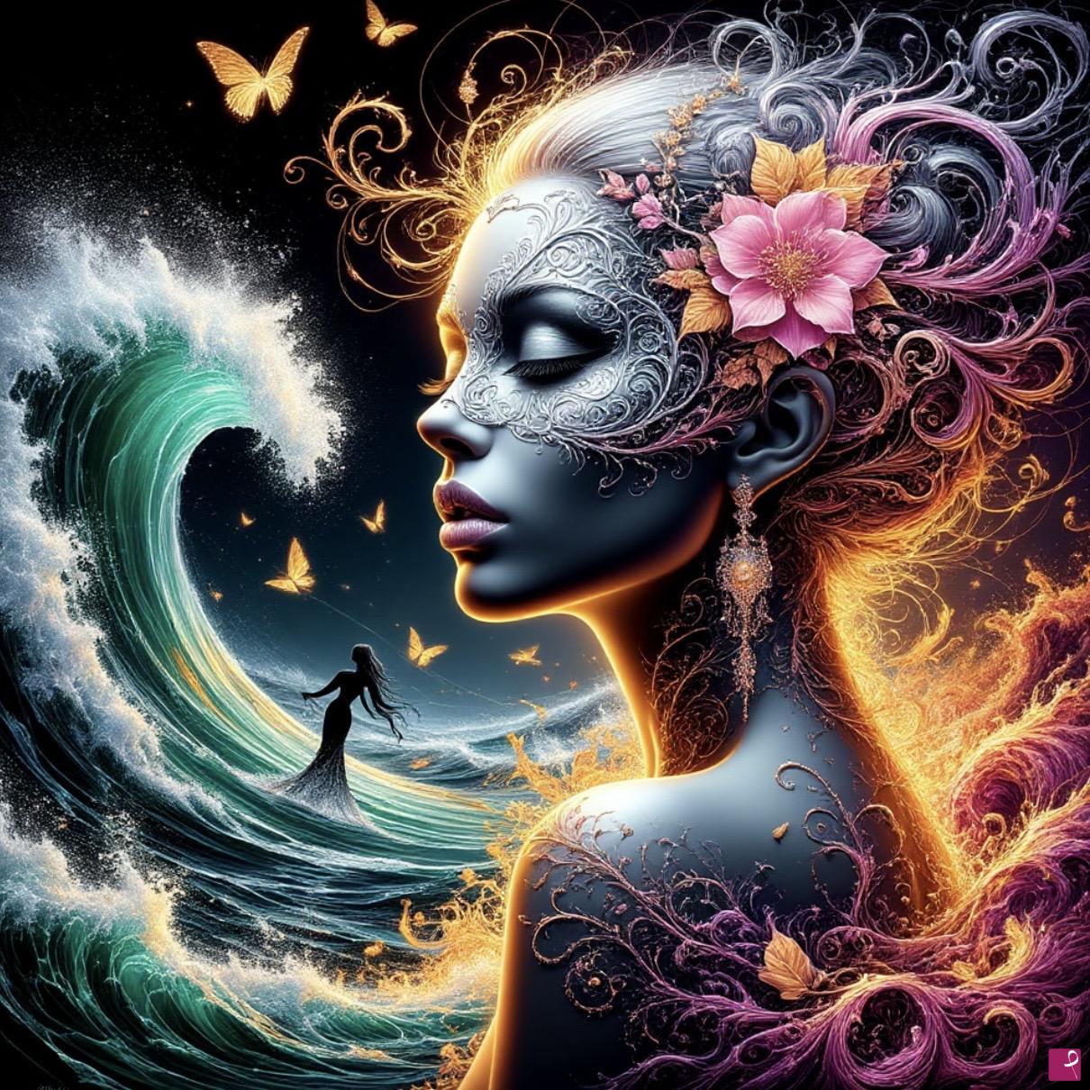 quadri in vendita online - Mermaids