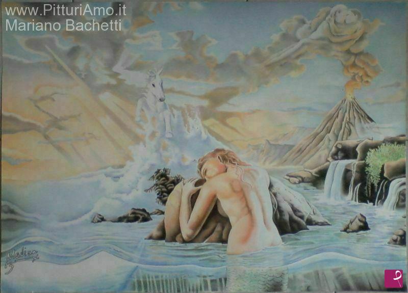 quadri in vendita online - Mermaid's Dream