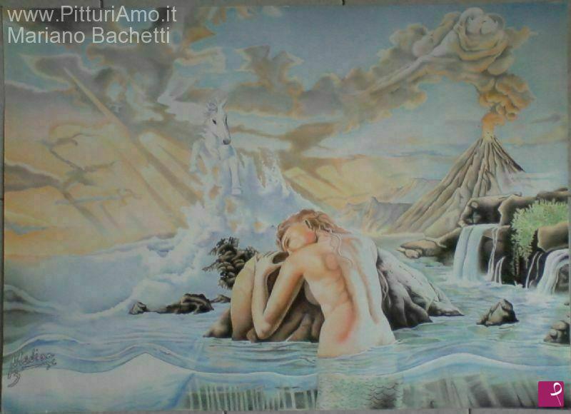 quadri in vendita online - Mermaid's Dream