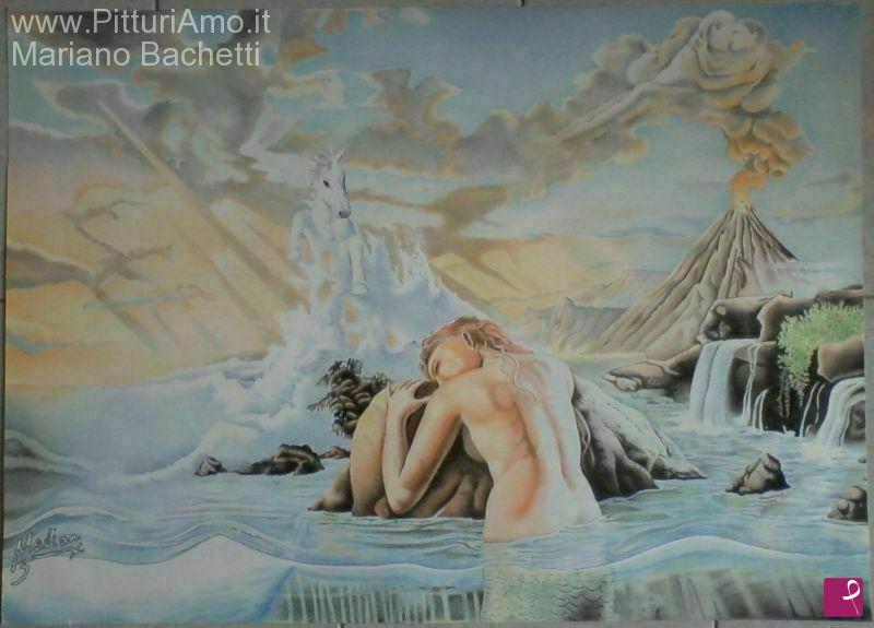 quadri in vendita online - Mermaid's Dream