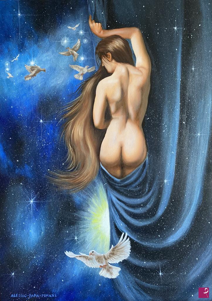 quadri in vendita online - Merope, la sorella perduta