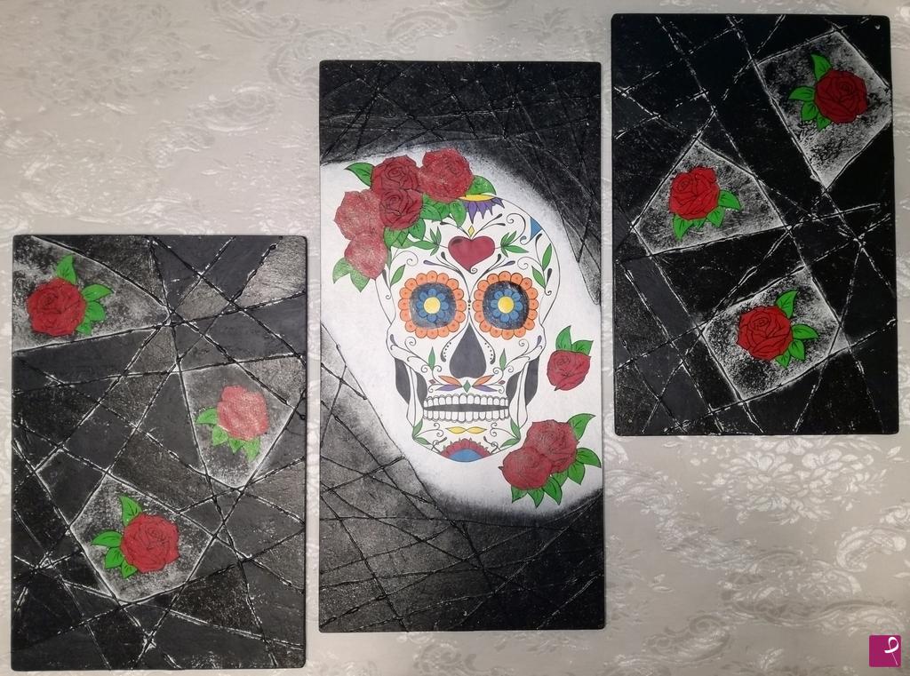quadri in vendita online - Messicanskull 