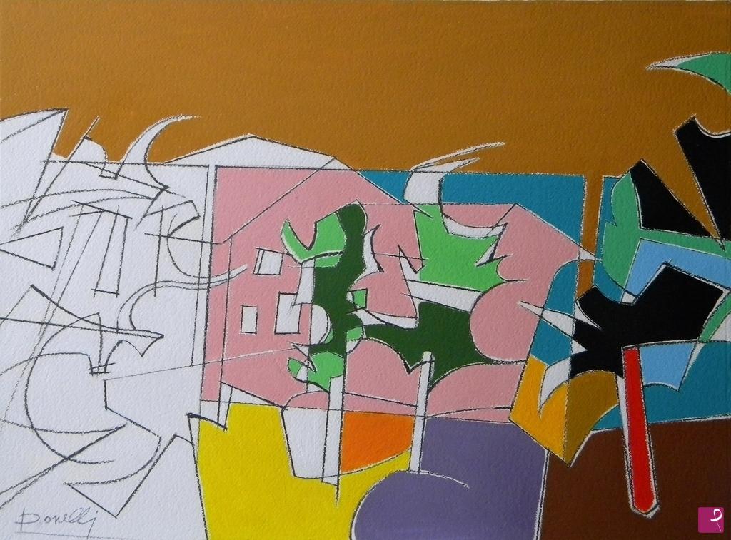 quadri in vendita online - Metaphysical landscape
