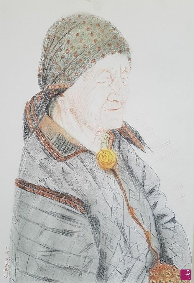 quadri in vendita online - "Mia nonna"