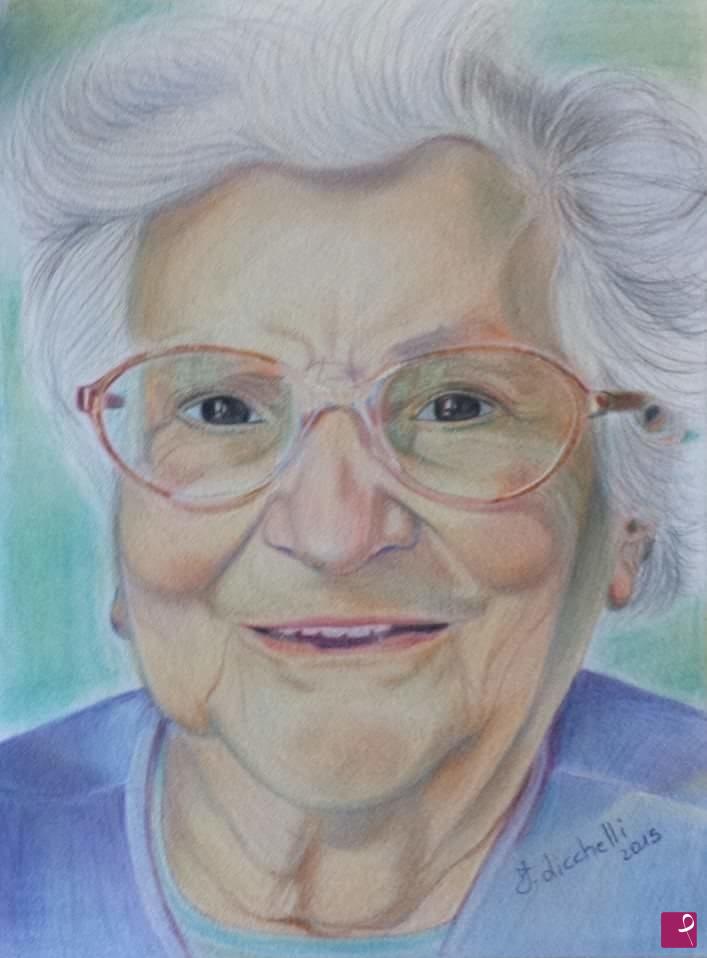 quadri in vendita online - Mia nonna
