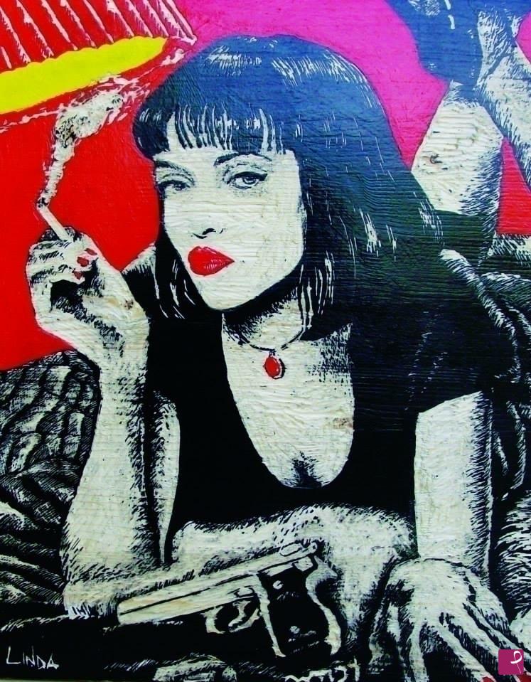 quadri in vendita online - Mia-Pulp Fiction