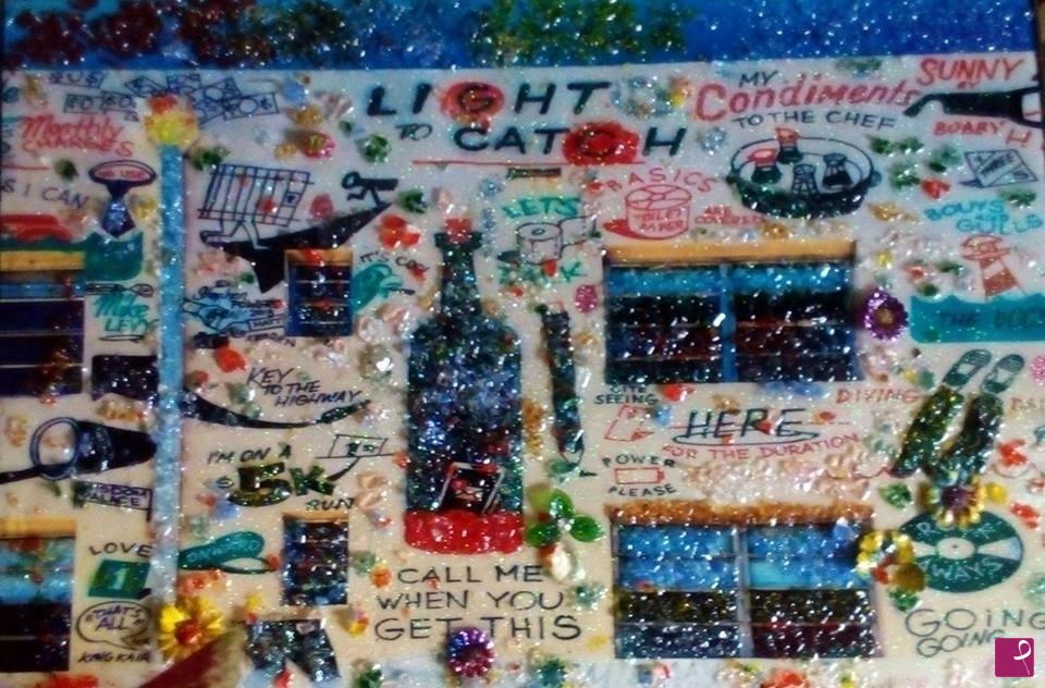 quadri in vendita online - "MIAMI BEACH" MURALES