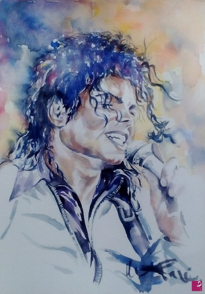 quadri in vendita online - Michael Jackson