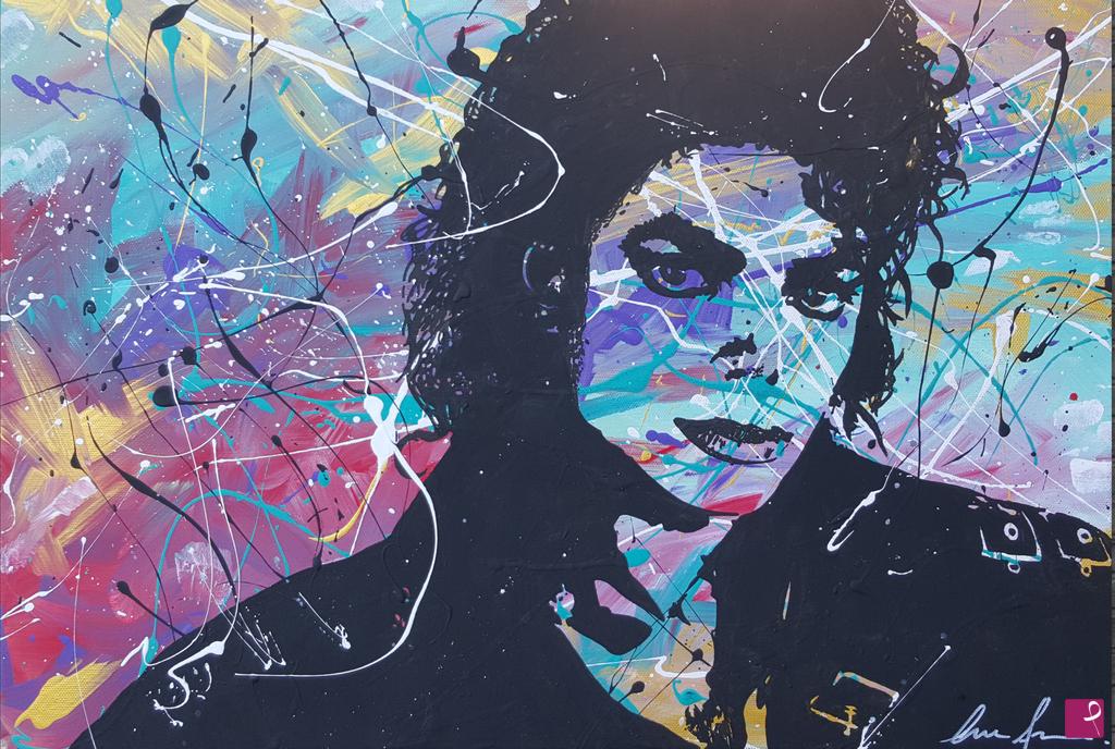 quadri in vendita online - michael jackson 