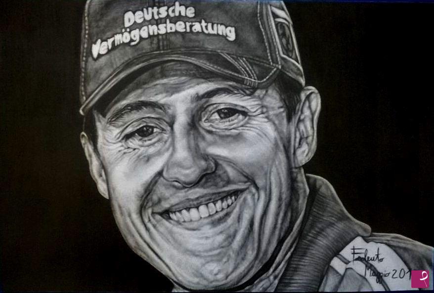 quadri in vendita online - Michael Schumacher