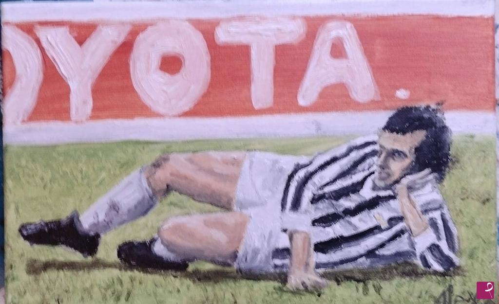 quadri in vendita online - Michel Platini