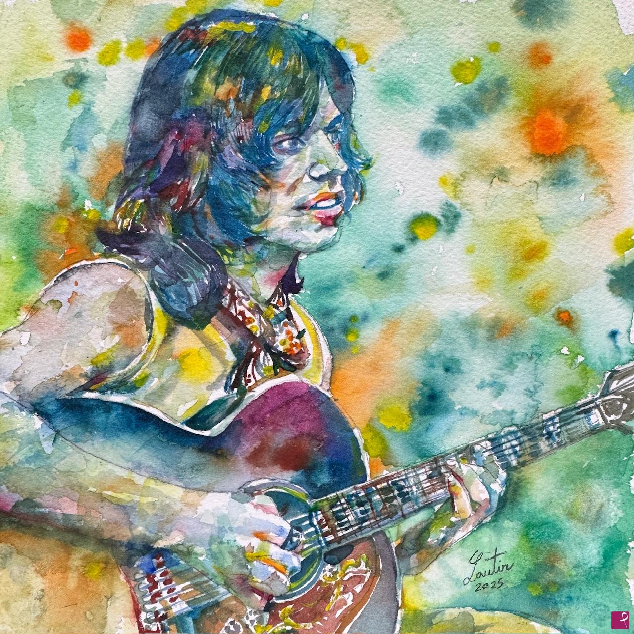 quadri in vendita online -  MICK JAGGER - THE ROLLING STONES