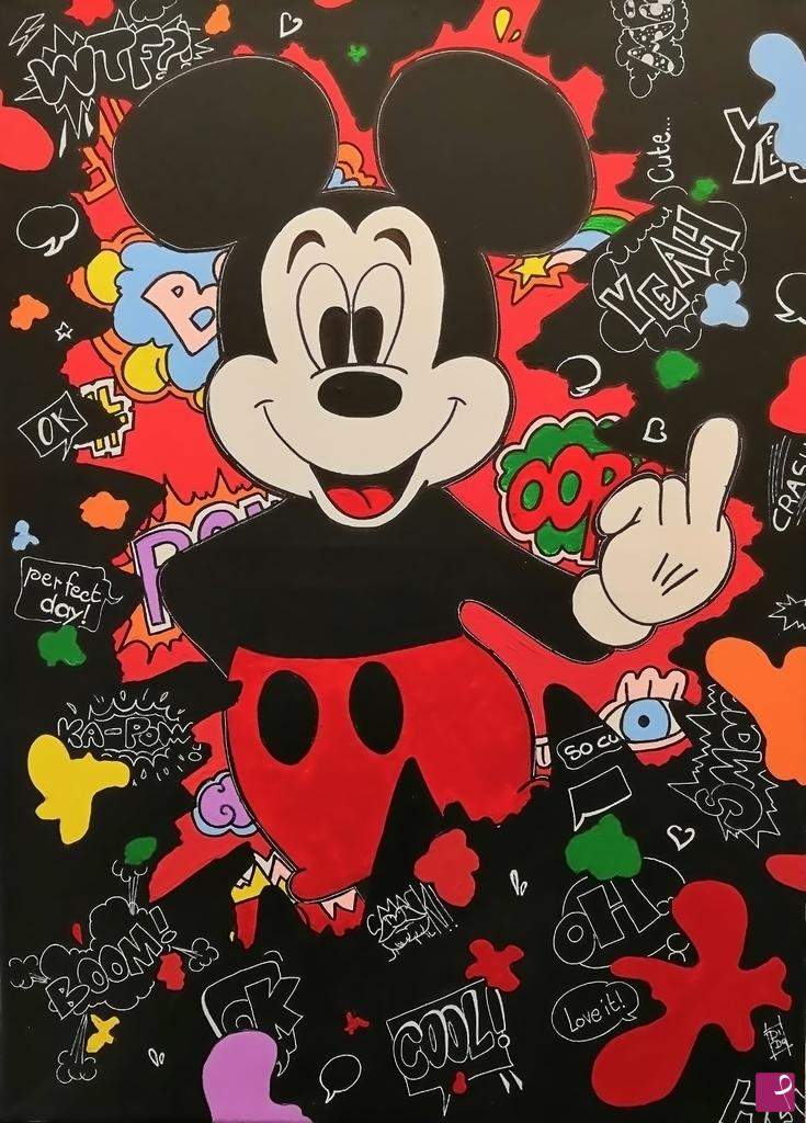 quadri in vendita online - Mickey 