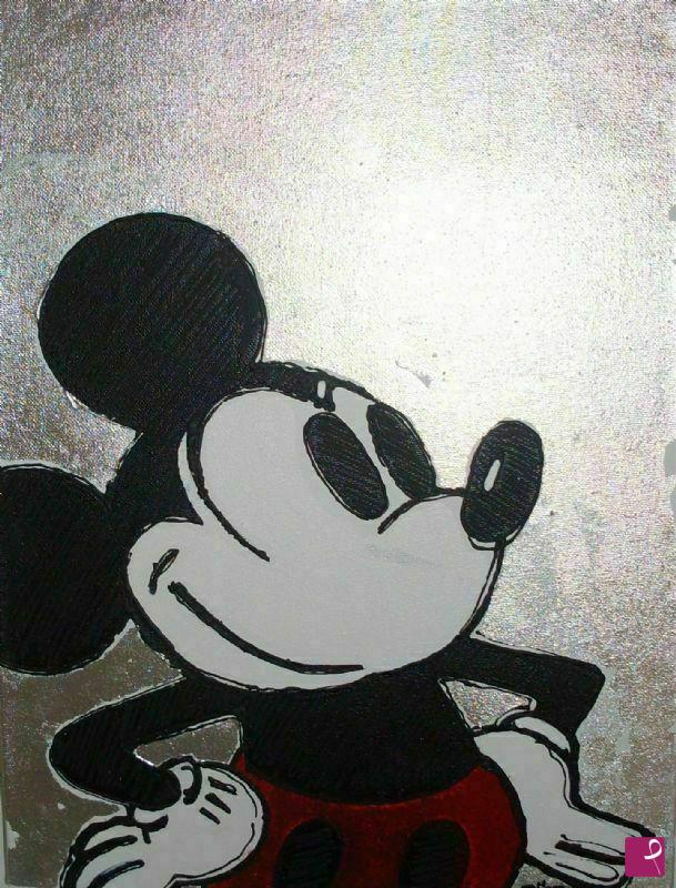 quadri in vendita online - mickey is a mouse