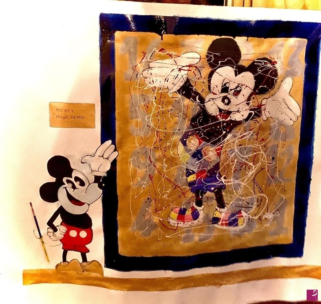quadri in vendita online - Mickey: Magic Square