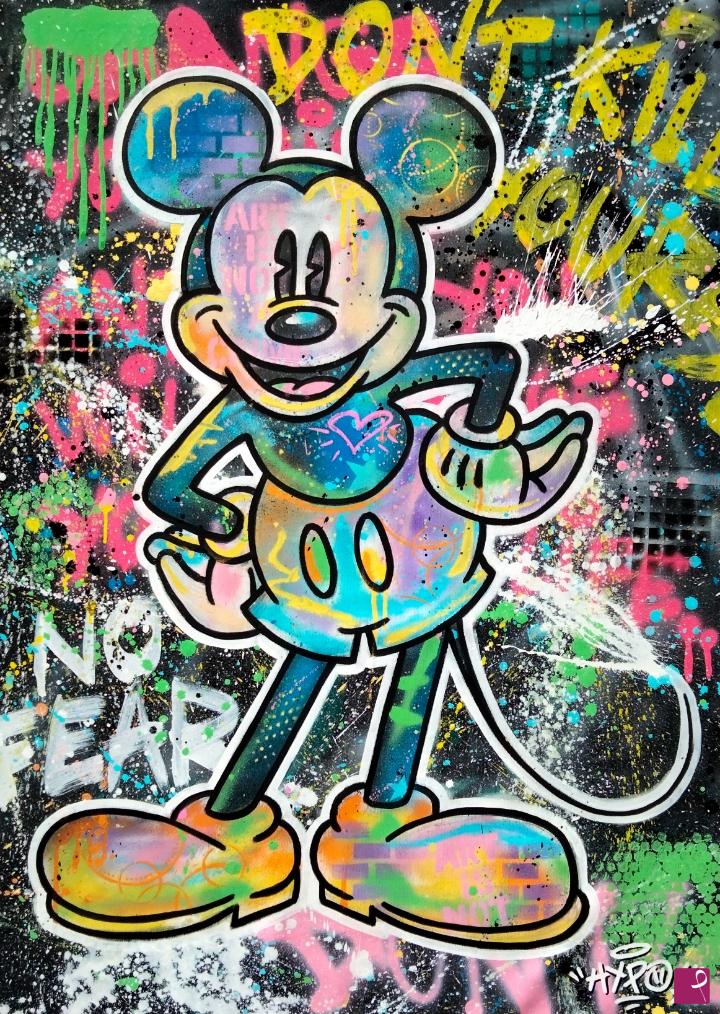 quadri in vendita online - Mickey mouse - If you can dream It, you can become it