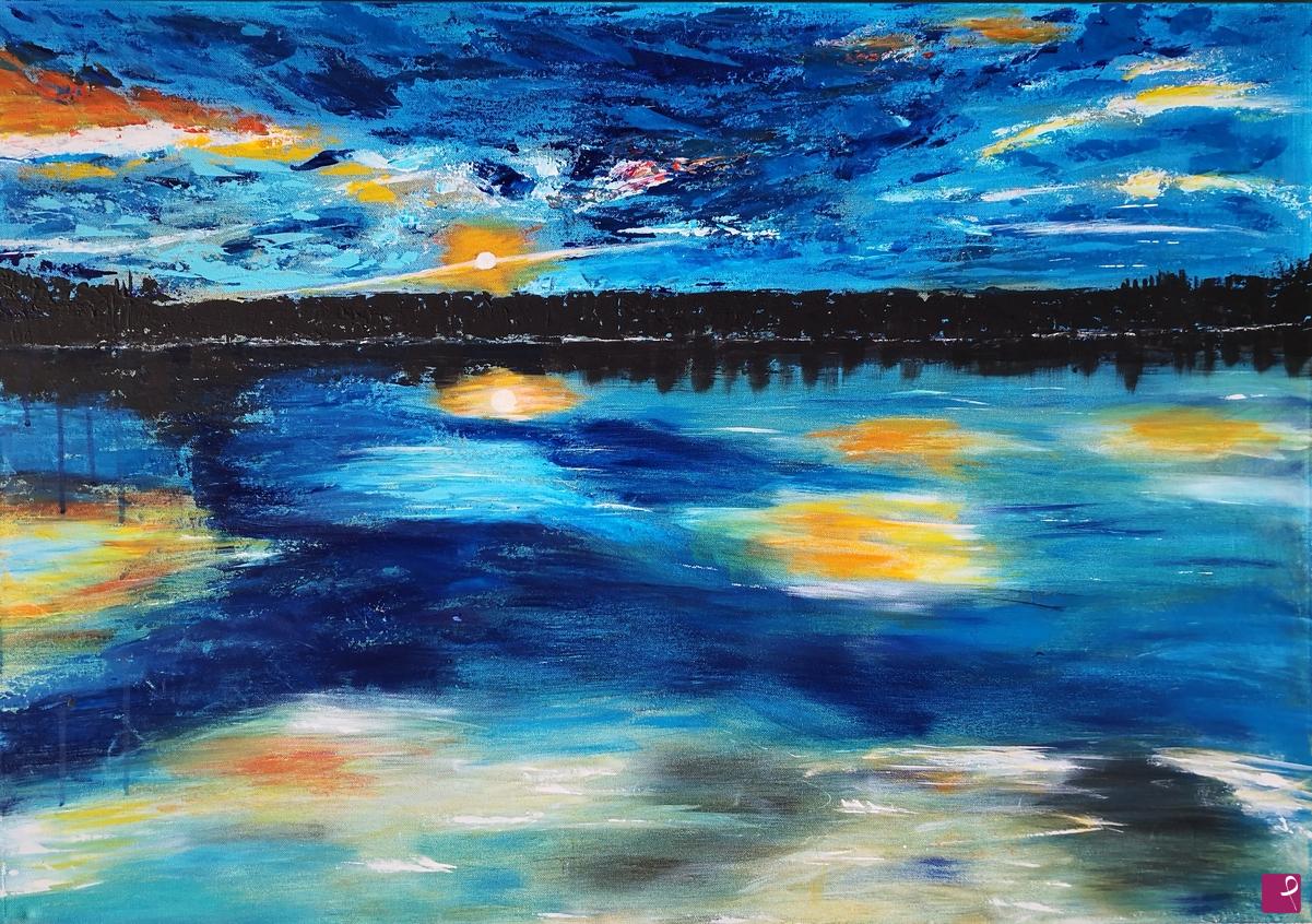 quadri in vendita online - Midsummer Night