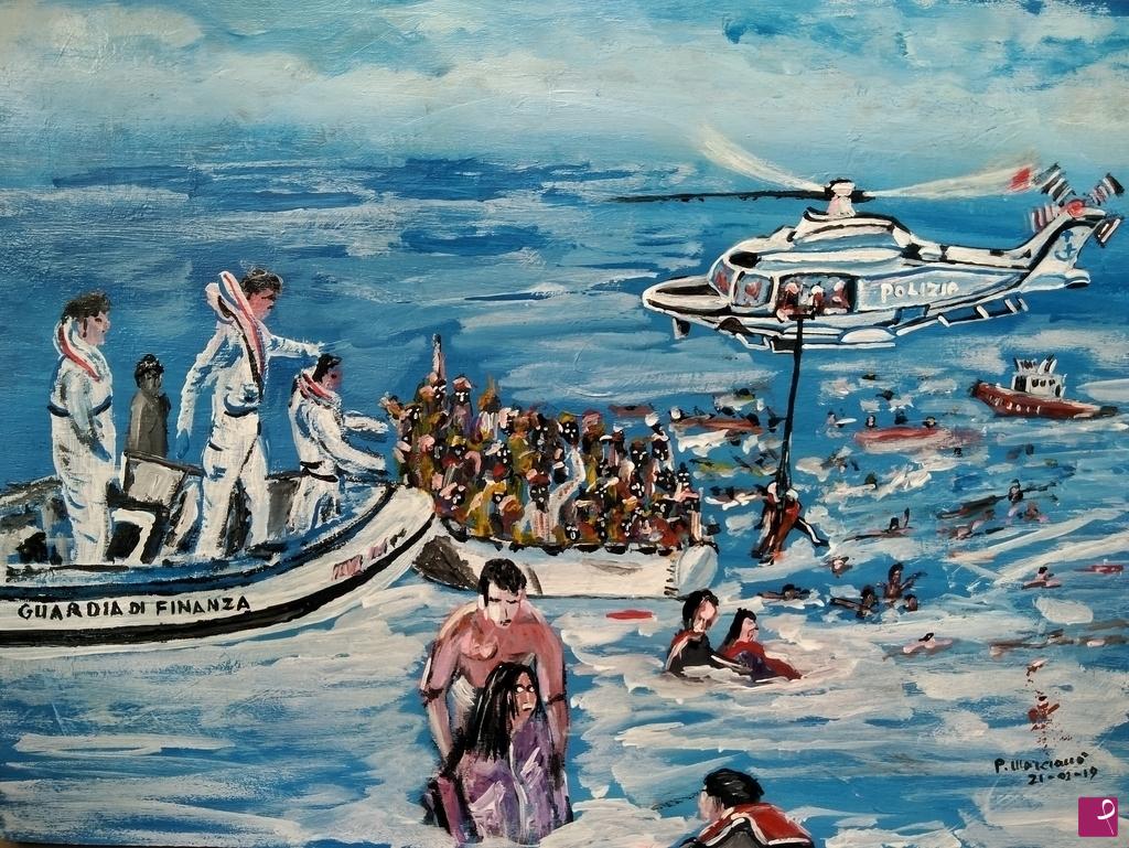 quadri in vendita online - "MIGRANNARA"