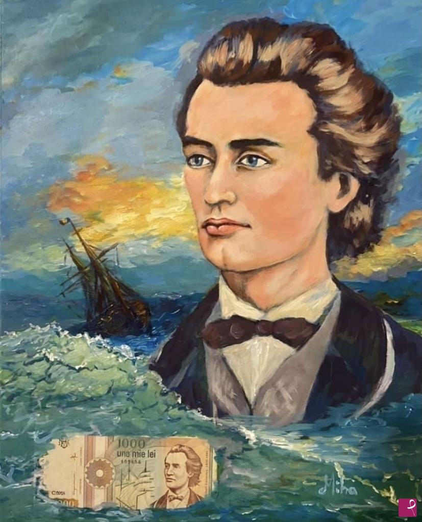 quadri in vendita online - Mihai Eminescu