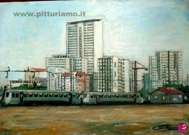 quadri in vendita online - Milano - Vecchia periferia