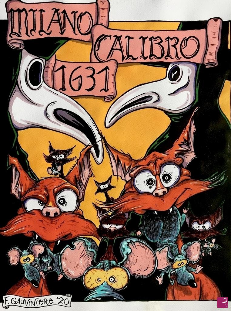 quadri in vendita online - “ Milano calibro 1631 “