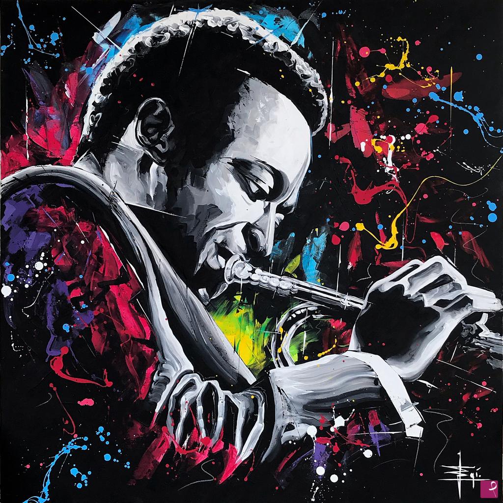 quadri in vendita online - MILES DAVIS