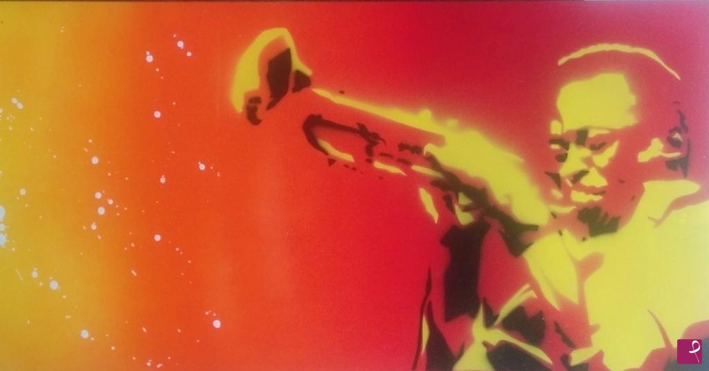 quadri in vendita online - Miles Davis (Sunshine)
