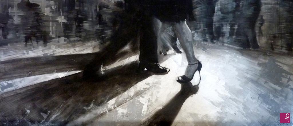 quadri in vendita online - milonga  black&white