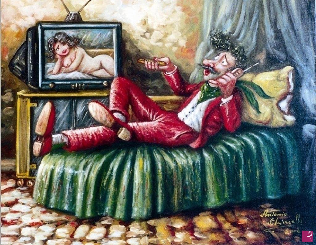 quadri in vendita online - mimmo relax serale