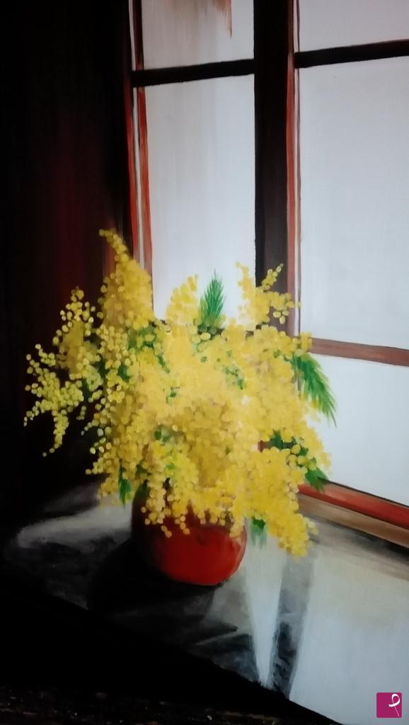quadri in vendita online - Mimose