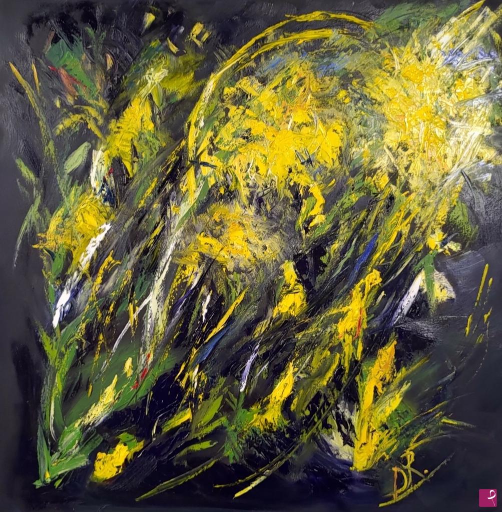 quadri in vendita online - Mimose n.2
