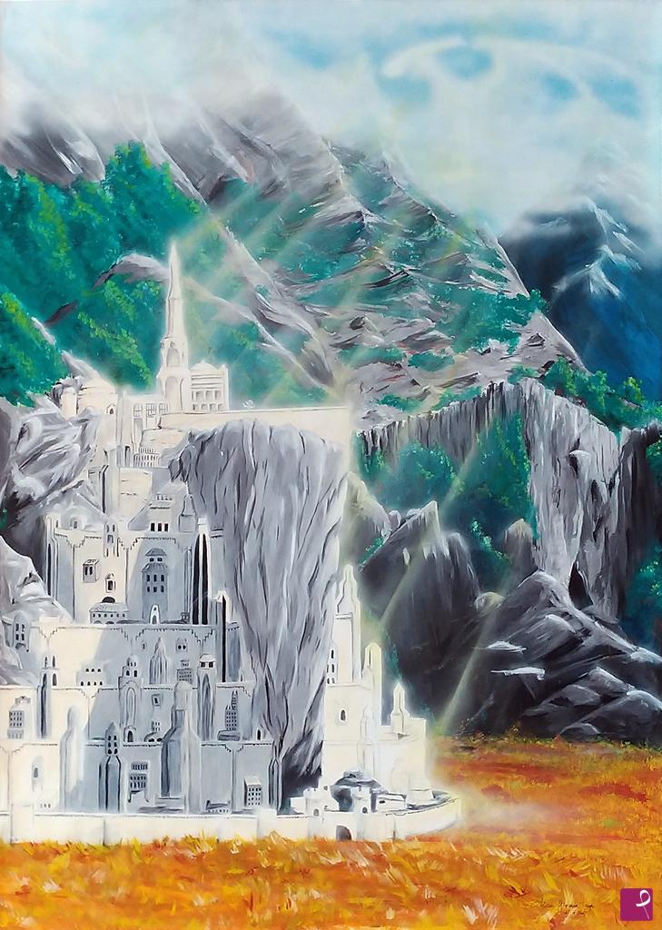 quadri in vendita online - Minas Tirith