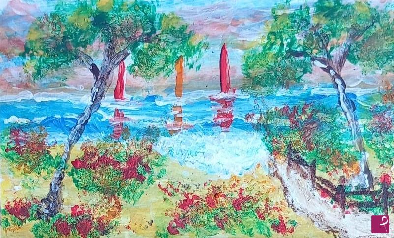 quadri in vendita online - Miniatura 9x5,5 cm
