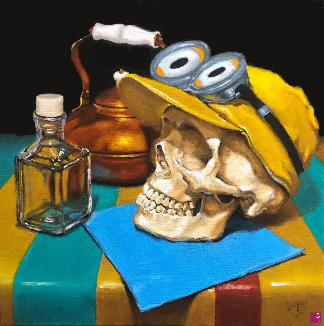 quadri in vendita online - Minion's skull