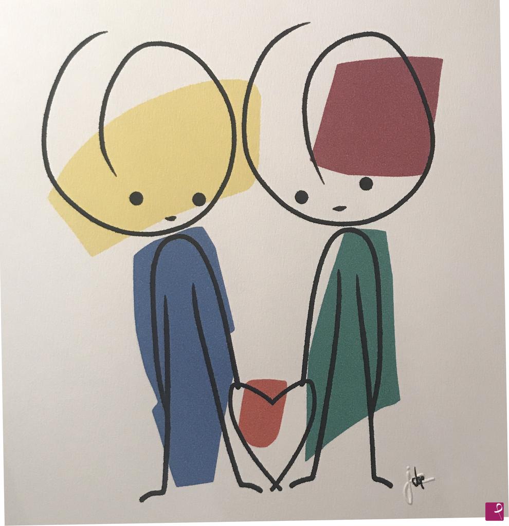 quadri in vendita online - Minou in love