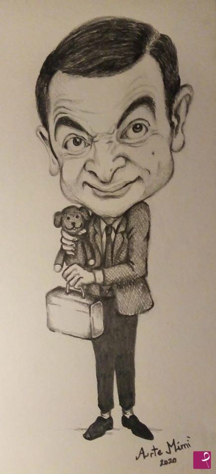 quadri in vendita online - Mister Bean