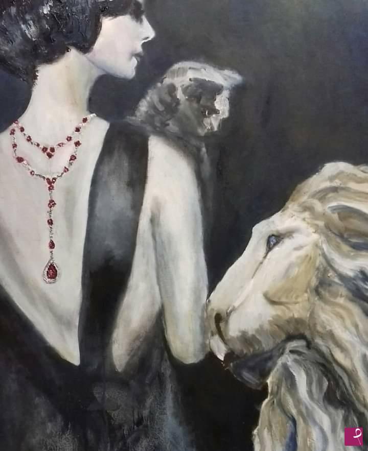 quadri in vendita online - Mistero Felino