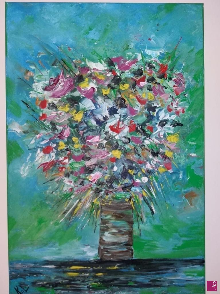 quadri in vendita online - Misto di fiori