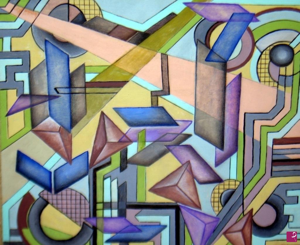 quadri in vendita online - Mix geometrico