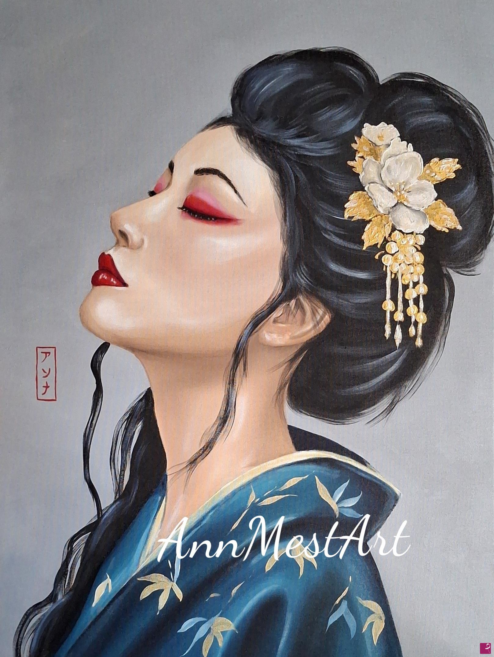 quadri in vendita online - Miyabi Geisha 