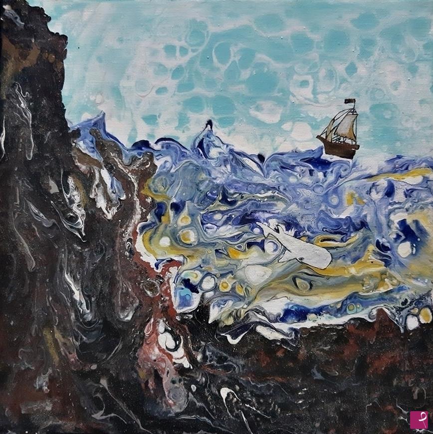 quadri in vendita online - MOBY DICK 